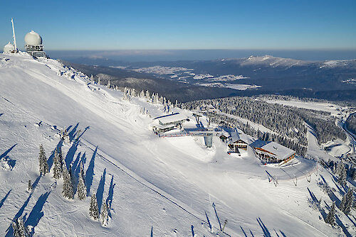 Aussicht vom Bayerwaldberg